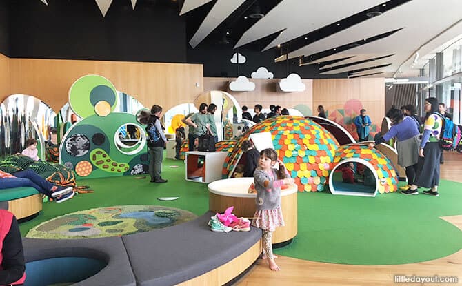 Indoor playgrounds such as Melbourne Museum are great for learning.