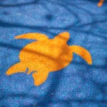 Wet pour rubber surface