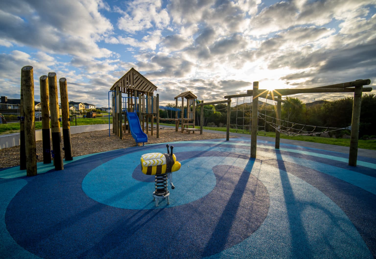 Riverhead Drive Playground Auckland NumatREC Playground Surfacing