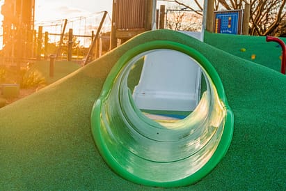 Outdoor play area surfaces outlet