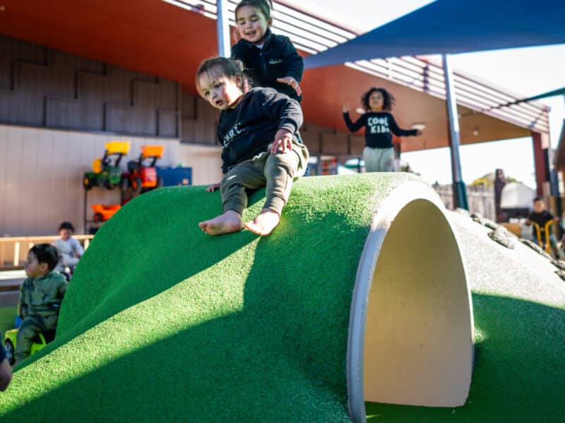 Early learning centre playground surfacing.